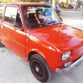 FIAT 126 ALLESTIMENTO ABARTH ANNO 1975